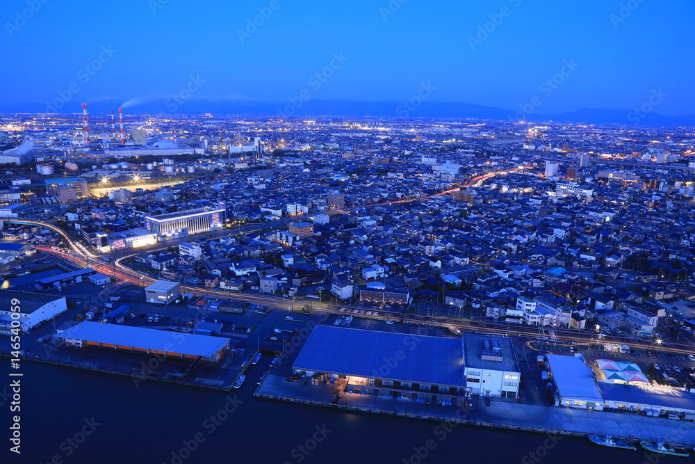 Fototapeta premium 新潟夜景