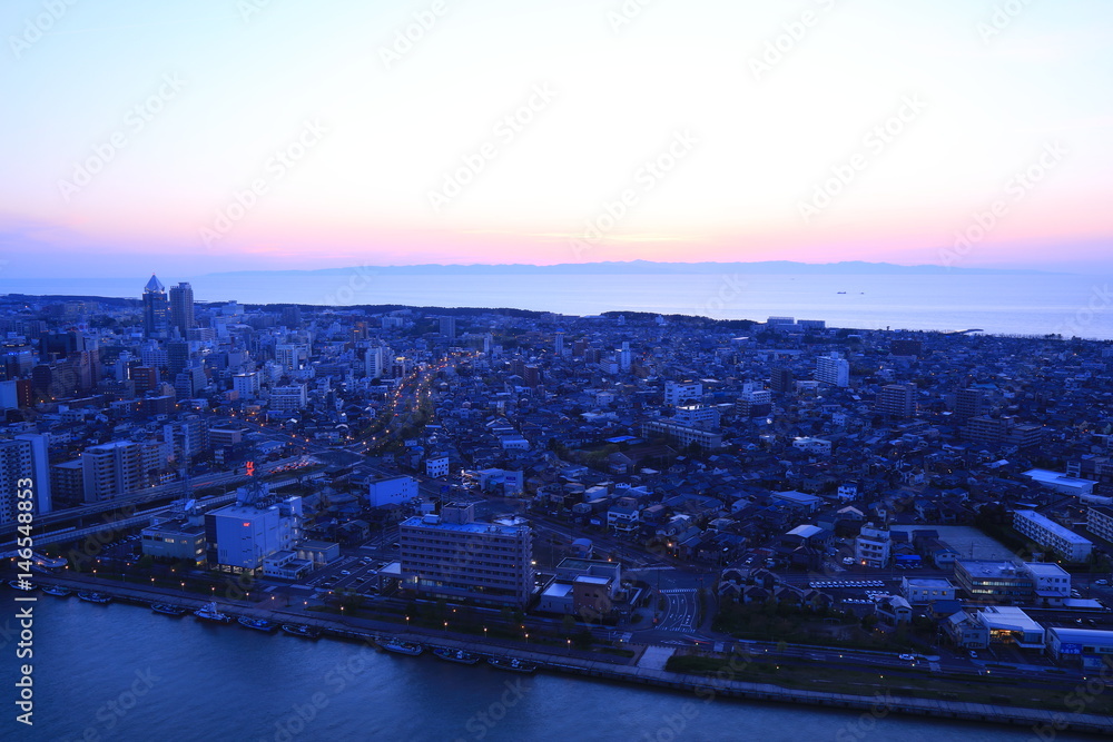 Fototapeta premium 新潟夜景