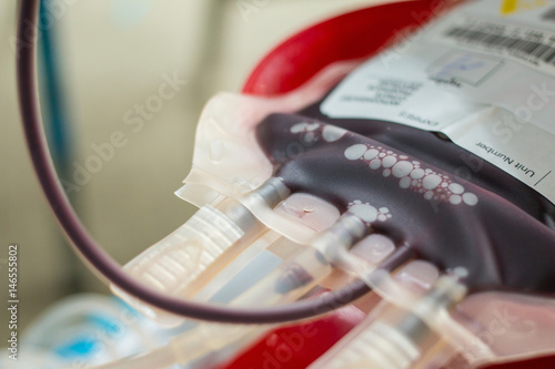 Blood bag obtained