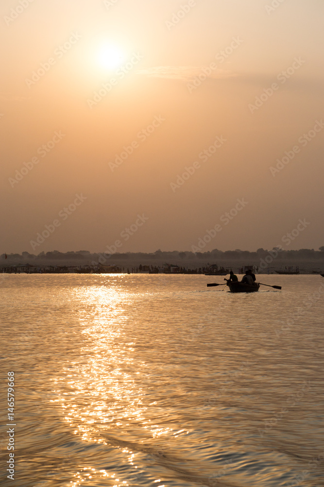 Sunset on the Ganges (Varanasi)