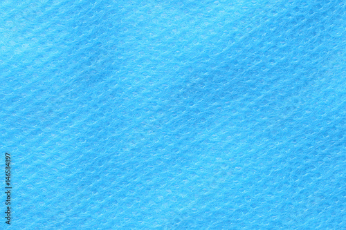 Texture of blue strand fabric.