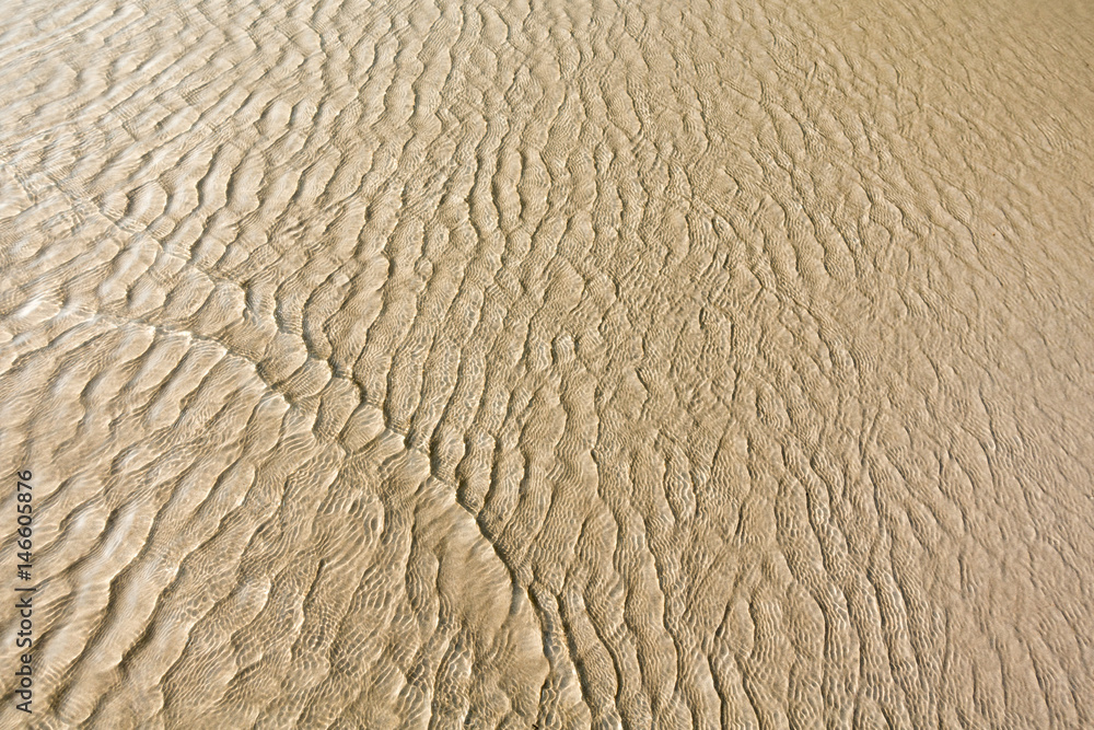Abstract wave water splash on sand beach background and pattern on beach, the sea and the beautiful water Abstract wave water splash on sand beach background and pattern on beach, the sea and the beautiful water