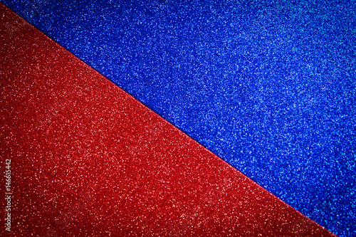red aand blue glitter texure background