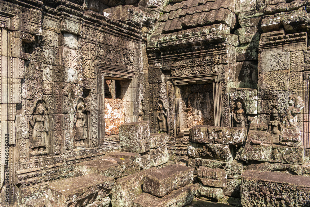 Banteay Kdei temple in Angkor, Siem Reap, Cambodia. Banteay Kdei temple in Angkor, Siem Reap, Cambodia.