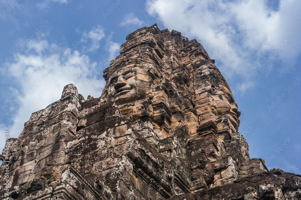 Faces at Bayon Temple, Siem Reap, Cambodia Faces at Bayon Temple, Siem Reap, Cambodia