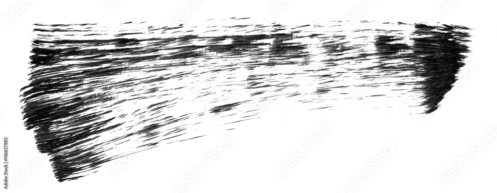 Brush stroke and texture. Smear brush on a white background. Brush stroke and texture. Smear brush on a white background.
