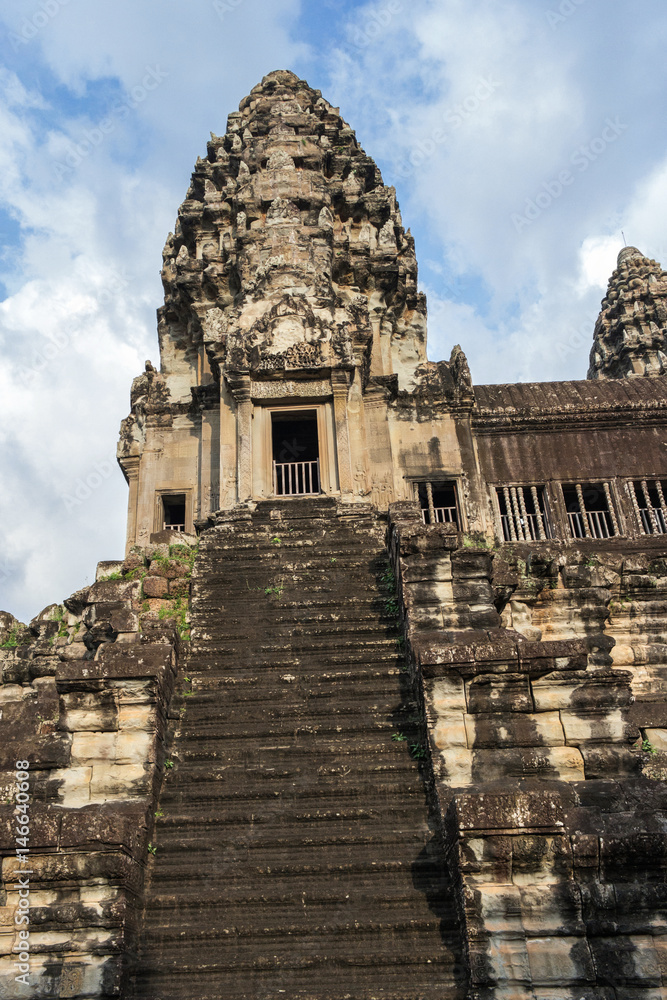 Angkor Wat central tower, Siem Reap, Cambodia