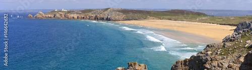 Картината върху платно French atlantic ocean beach