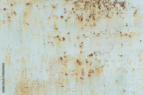 Light rusty fence