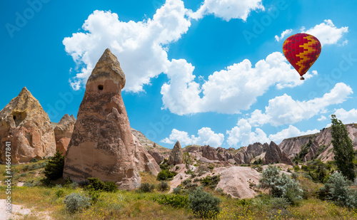 air balloon in Cappadocia, Turkey