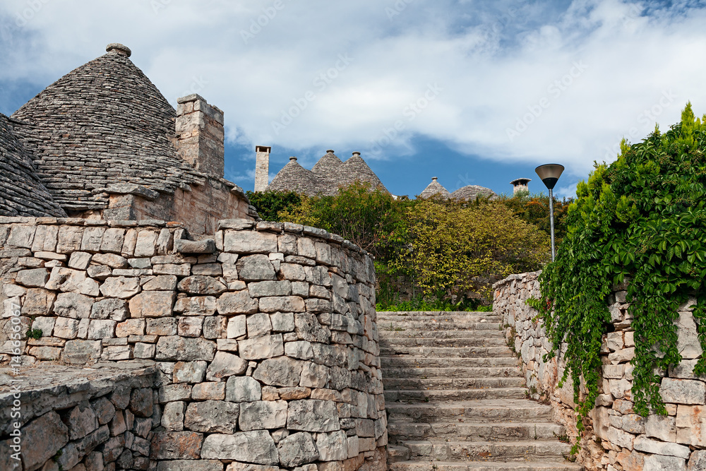 Trulli of Alberobello, Puglia, Italy