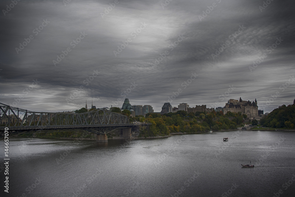 Alexandra bridge, Ottawa, Ontario, Canada