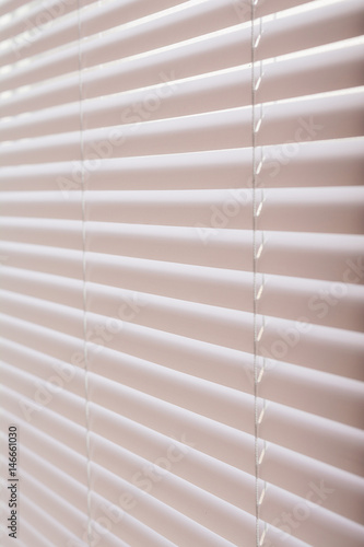 Texture of closed blinds