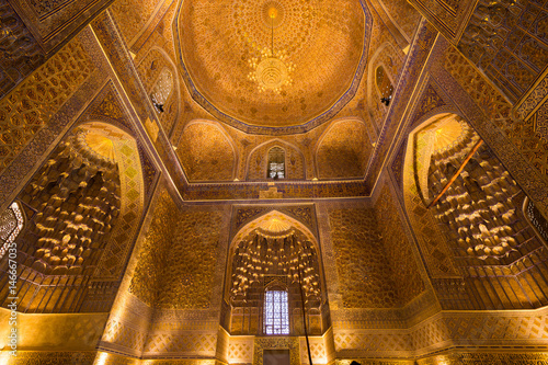 Gur-e-Amir, mausoleum of the Asian conqueror Timur, in Samarkand, Uzbekistan