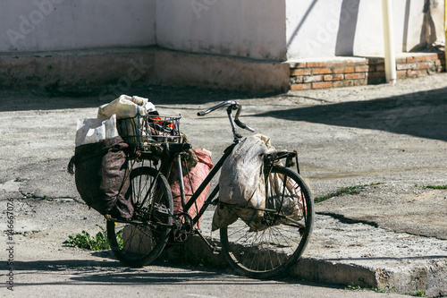old bicycle in Samarkand