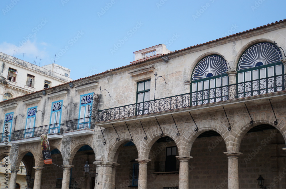 Balconies in Havana