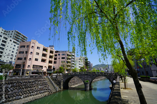 Obraz na plátne 長崎の眼鏡橋/MeganeBashi Bridge in Nagasaki