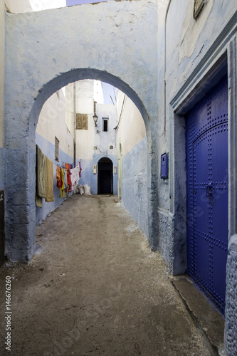 Typical Berber type alleyway, Moroccan town of Azemmour, El Jadida, © Carlos Neto