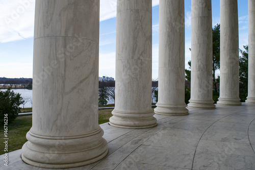 The Columns at the Jefferson Memorial
