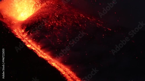 Mount Etna eruption