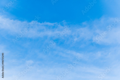 beautiful of blue sky with cloud.