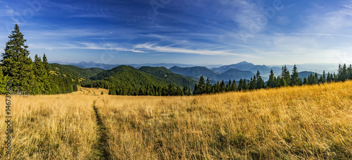 Slovak mountainous landscape