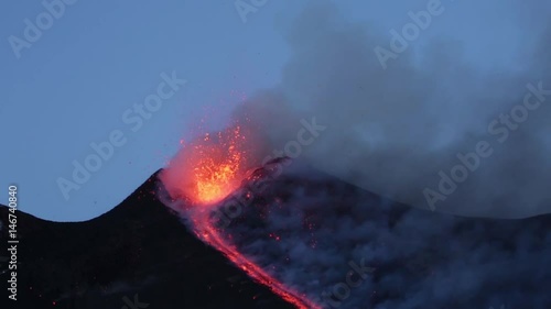 Mount Etna eruption