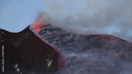 Mount Etna eruption