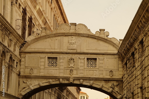 Die Seufzerbrücke in Venedig / Italien