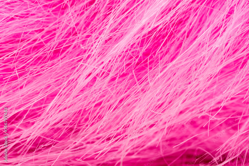 Obraz premium Close-Up of a pink fabric fibre with dynamic concept