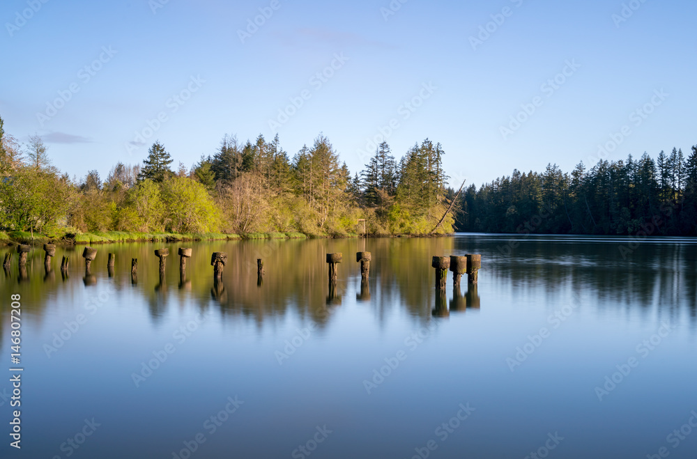 Obraz premium Mud Bay Morning
