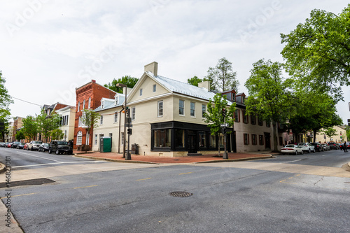 Homes on Third Street in Downtown Historic Federick, Maryland © Christian Hinkle