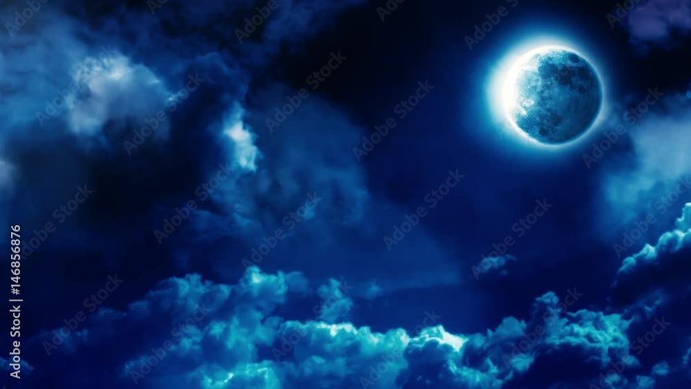 Blue Moon at midnight Blue Moon at midnight