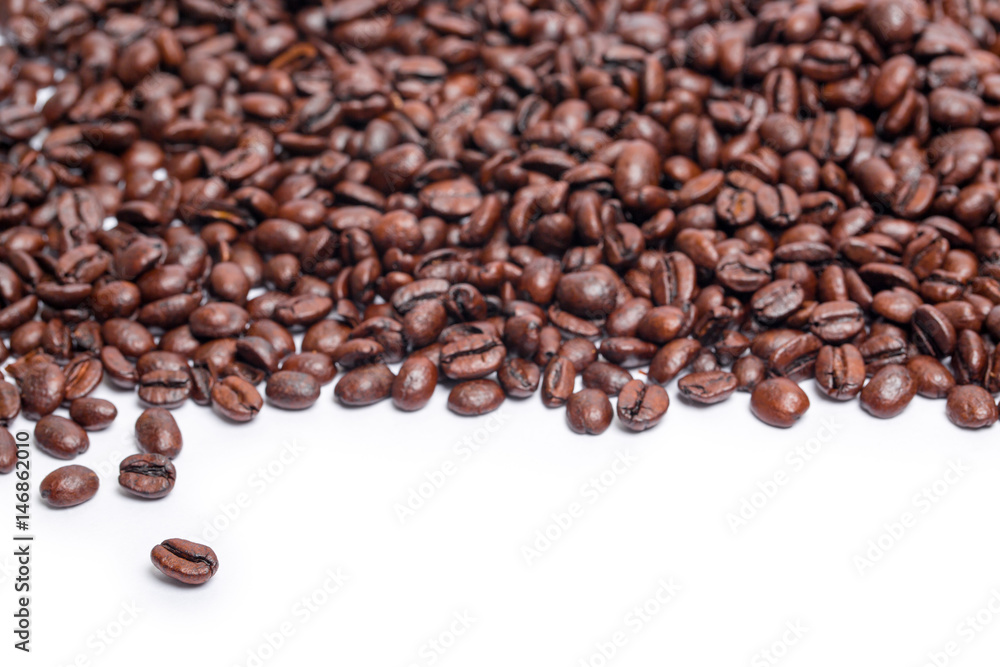 Naklejka premium Coffee beans