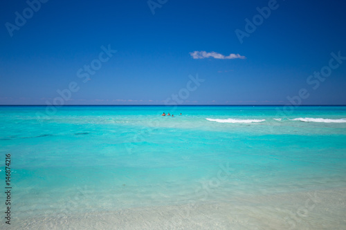 CUBA. VARADERO. Beautiful Varadero beach.