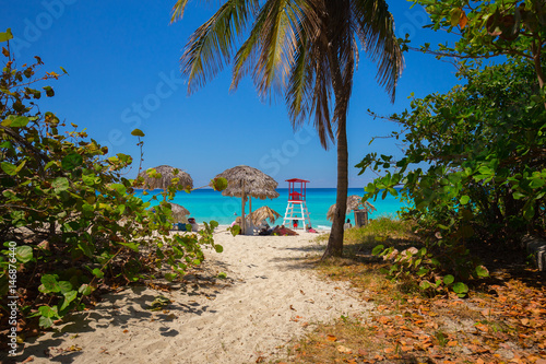 Photography CUBA. VARADERO. Beautiful Varadero beach.