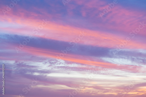 Purple Sunset Sky (ID: 146893029)