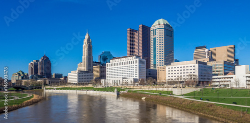 Canvas-taulu Columbus Ohio Skyline