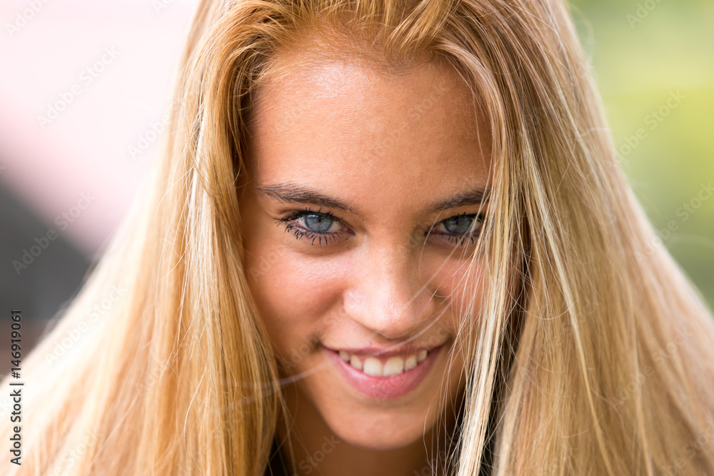 young beautiful girl withOUT spots young beautiful girl withOUT spots