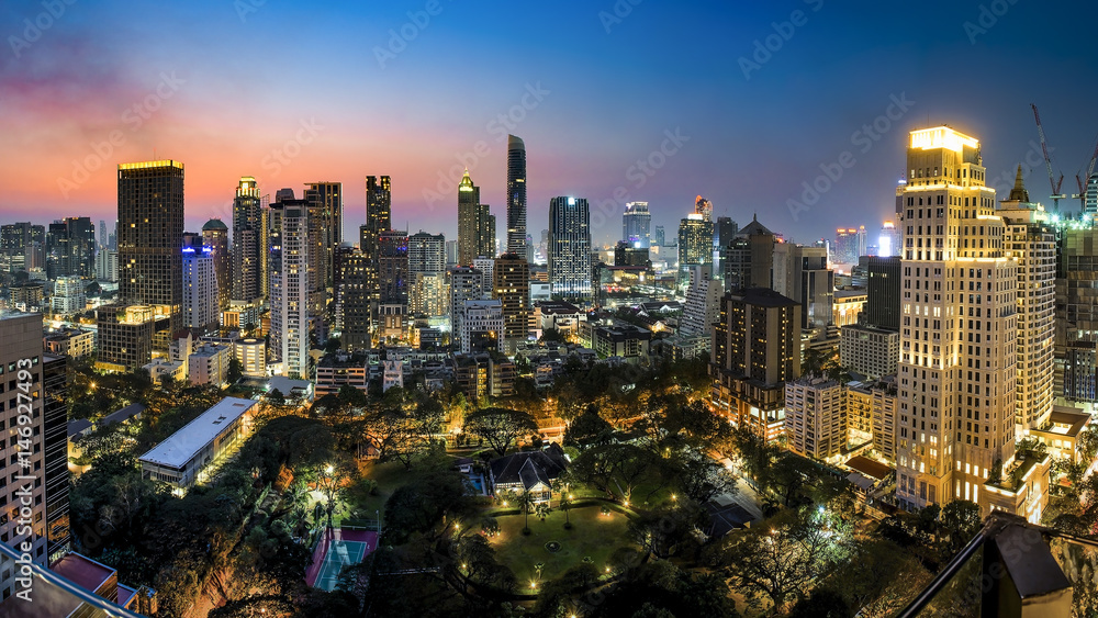 Obraz premium Bangkok Cityscape