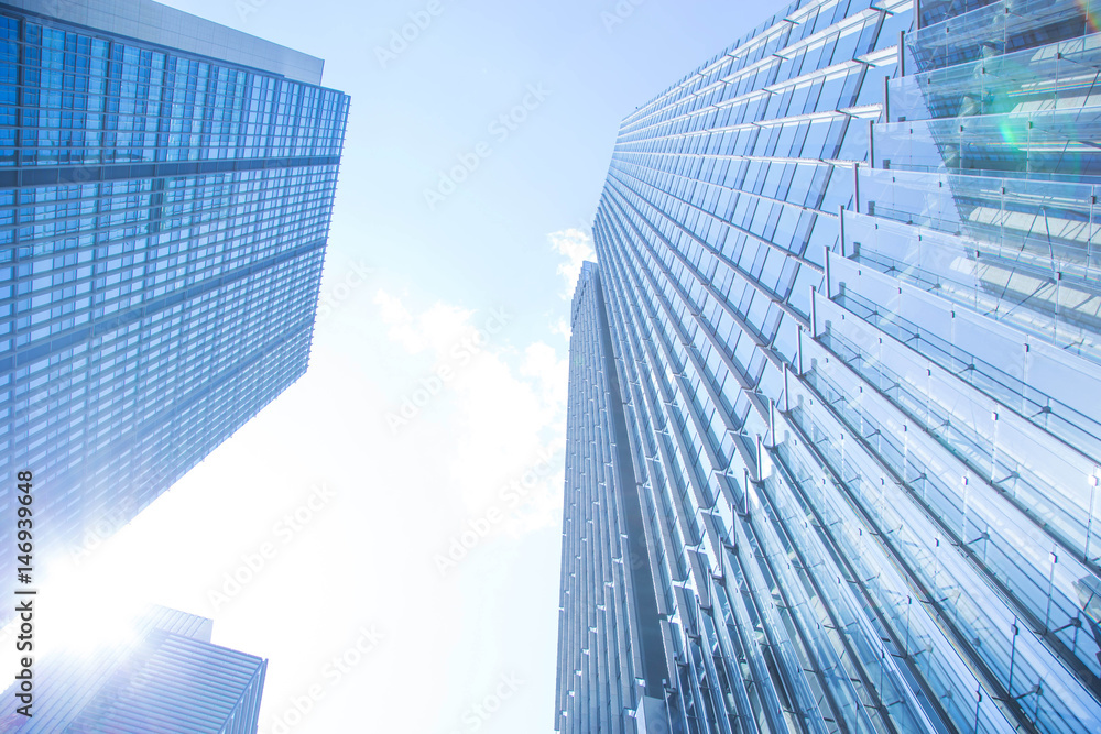 Business skyscrapers