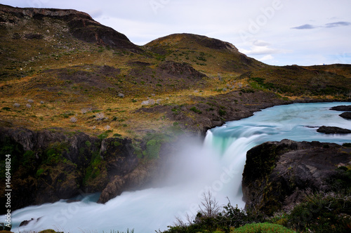 Wasserfall Salto Grande im Torres del Paine Nationalpark  Chile