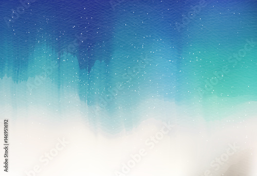 Abstract colorful watercolor for background. Digital art painting