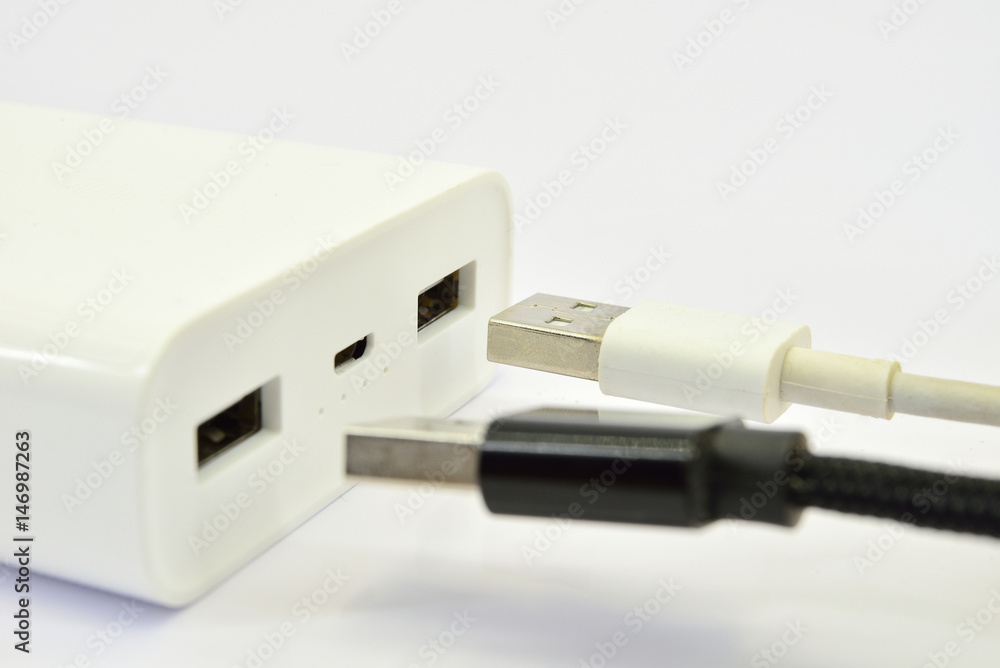Portable power bank for charging mobile devices Portable power bank for charging mobile devices