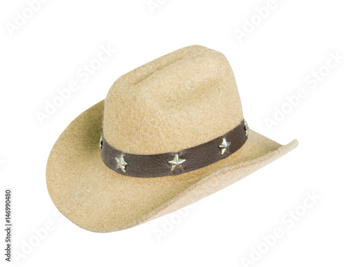 cowboy hat isolated.