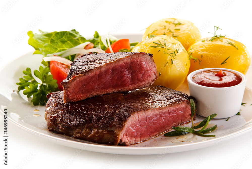 Grilled steak Grilled steak