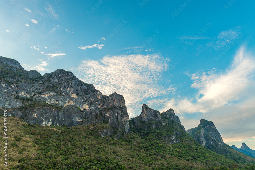 Fototapeta premium Landscape of Khao Sam Roi Yot national park.