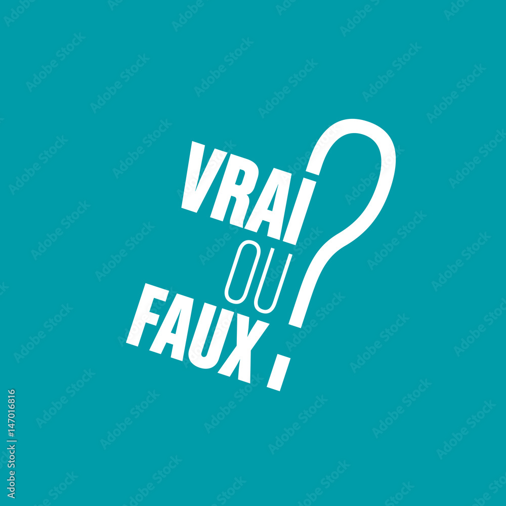 Fotografie vrai ou faux