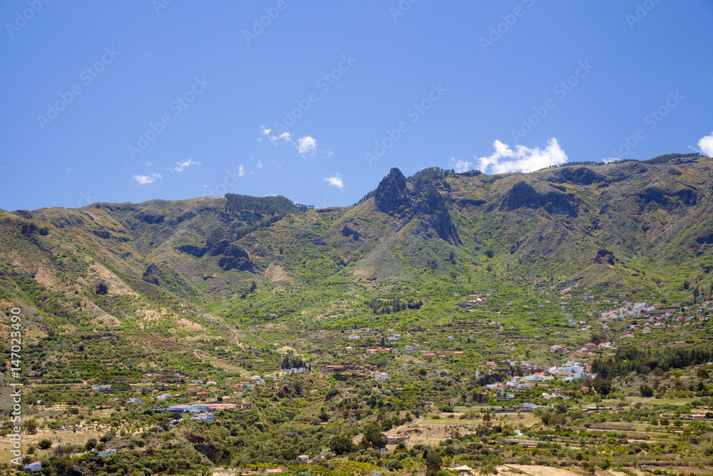 Obraz premium Inland Gran Canaria, April