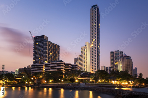 City landscape of Pattaya  Thailand